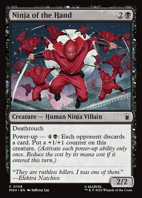 Ninja of the Hand 108/296
