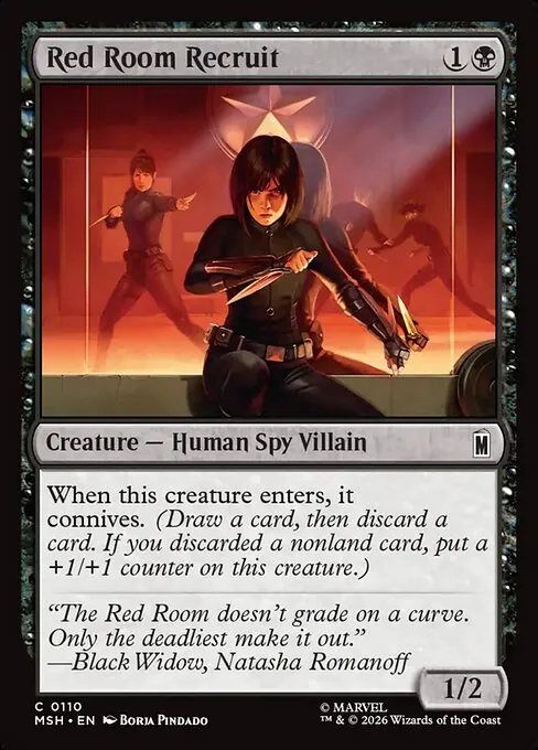 Red Room Recruit 110/296