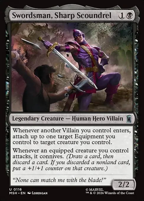 Swordsman, Sharp Scoundrel 116/296