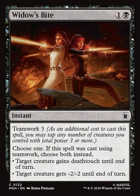 Widow's Bite 122/296