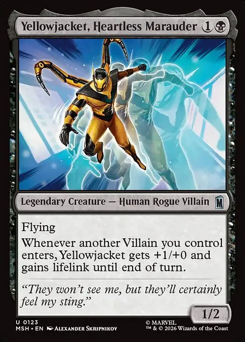 Yellowjacket, Heartless Marauder 123/296