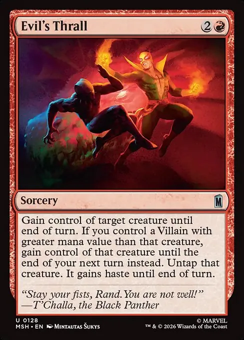 Evil's Thrall 128/296