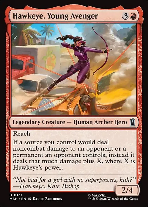 Hawkeye, Young Avenger 131/296