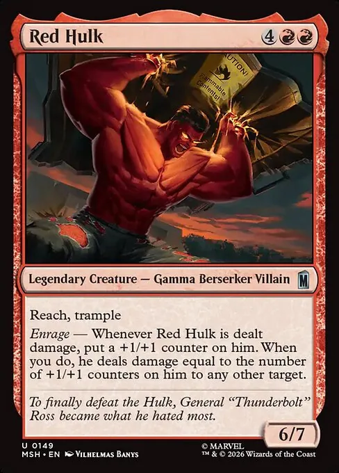 Red Hulk 149/296