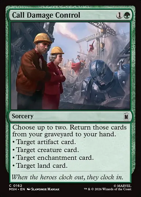 Call Damage Control 162/296
