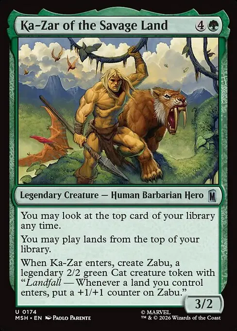 Ka-Zar of the Savage Land 174/296