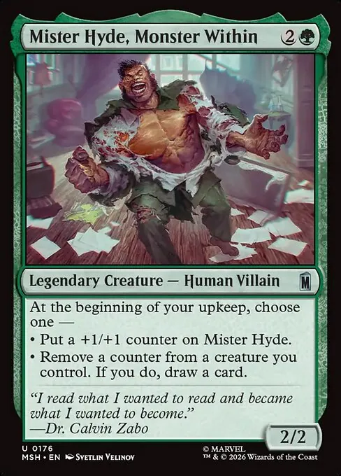 Mister Hyde, Monster Within 176/296