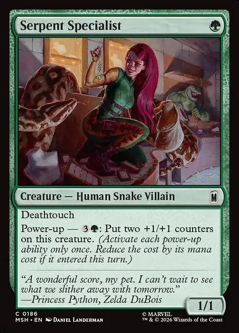 Serpent Specialist 186/296