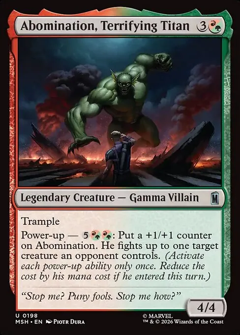 Abomination, Terrifying Titan 198/296