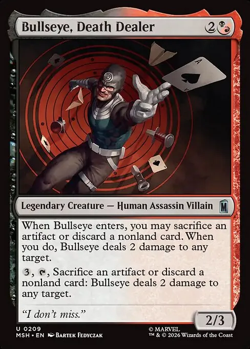 Bullseye, Death Dealer 209/296