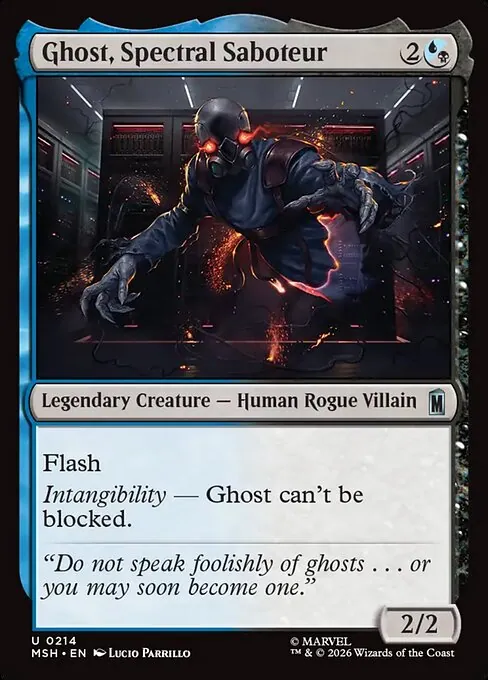 Ghost, Spectral Saboteur 214/296