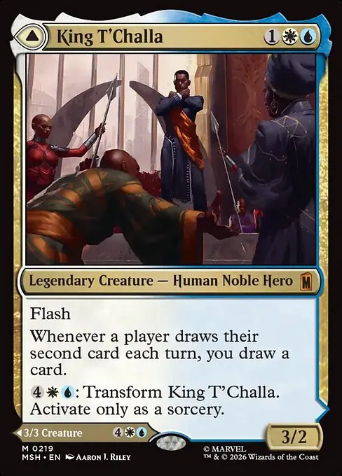 King T'Challa // Black Panther, Hope Enduring 219/296
