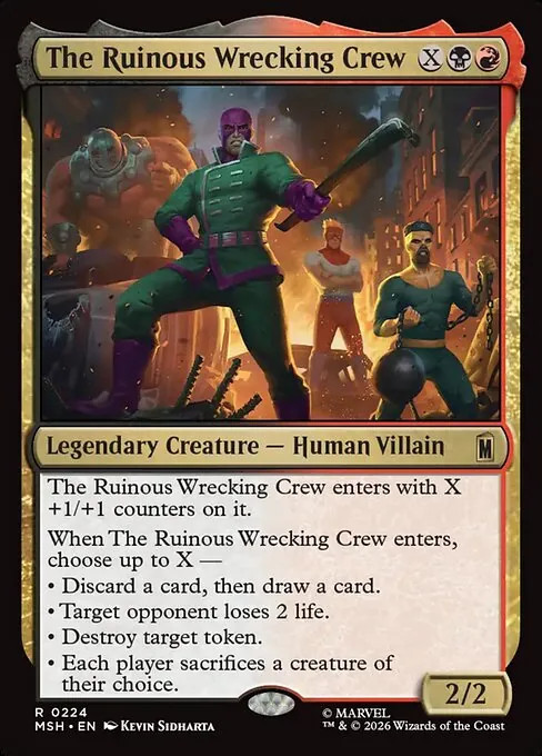 The Ruinous Wrecking Crew 224/296