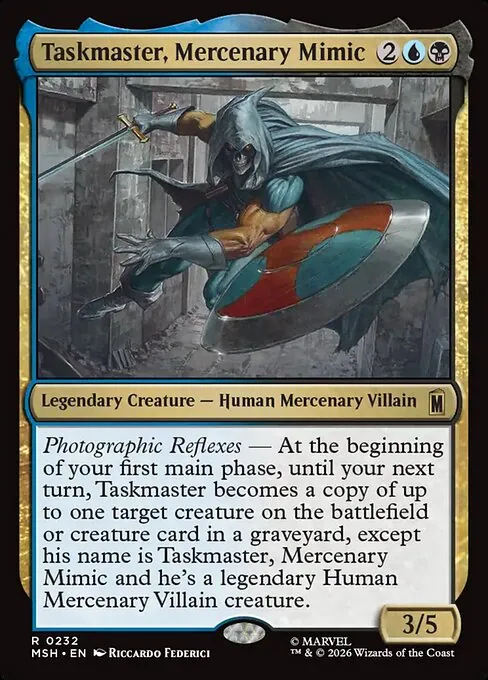 Taskmaster, Mercenary Mimic 232/296