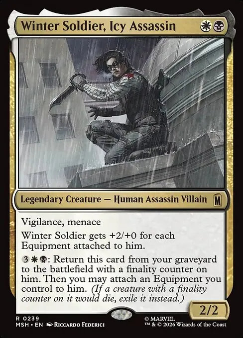 Winter Soldier, Icy Assassin 239/296