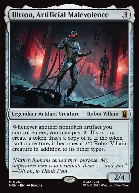 Ultron, Artificial Malevolence 252/296