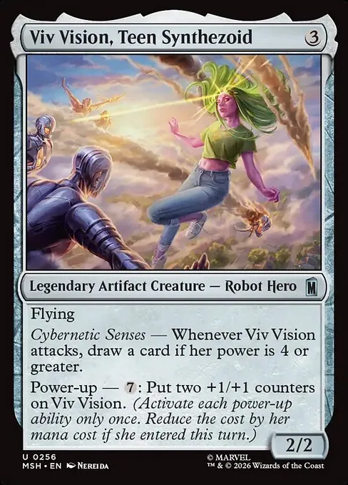 Viv Vision, Teen Synthezoid 256/296