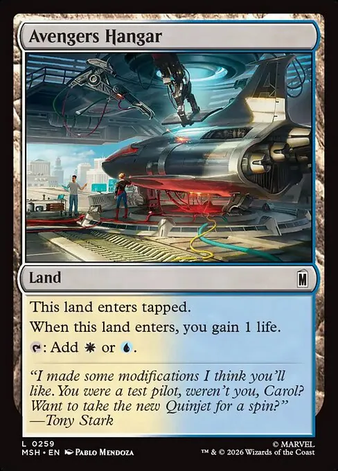 Avengers Hangar 259/296
