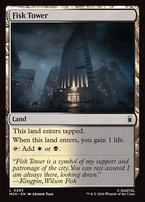 Fisk Tower 265/296