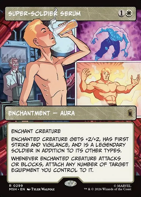 Super-Soldier Serum 299/296