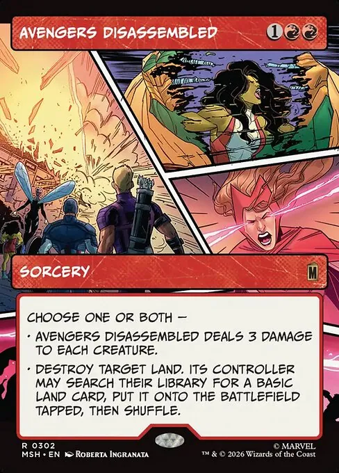 Avengers Disassembled 302/296