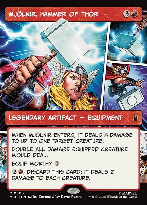 Mjölnir, Hammer of Thor 303/296