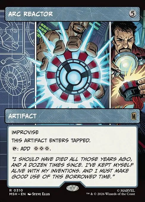 Arc Reactor 310/296