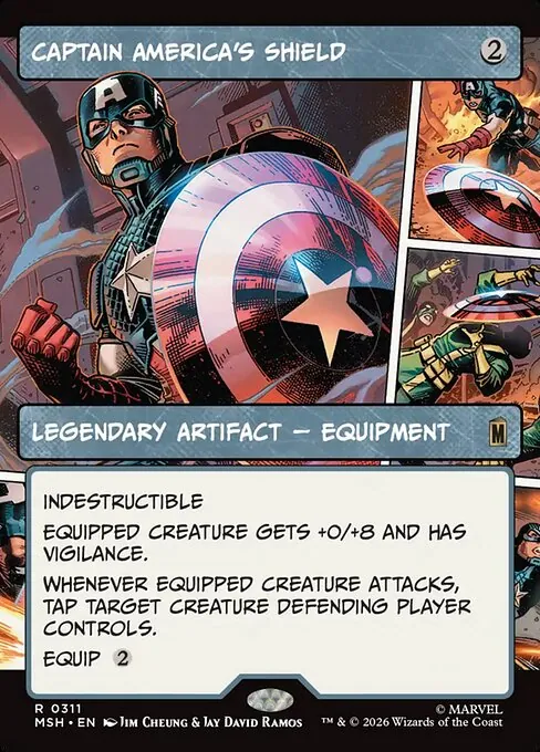 Captain America's Shield 311/296