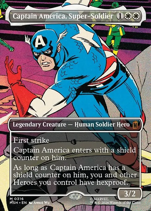 Captain America, Super-Soldier 316/296