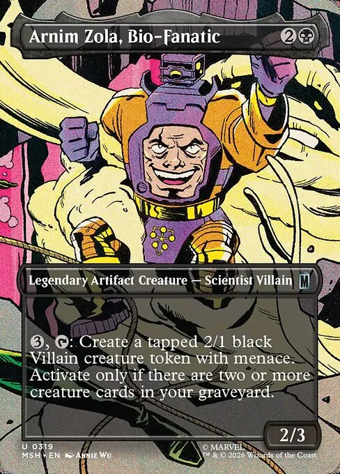 Arnim Zola, Bio-Fanatic 319/296