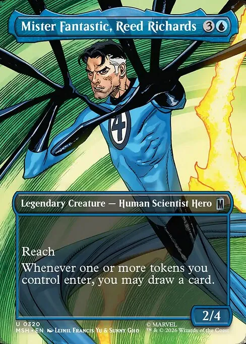Mister Fantastic, Reed Richards 320/296