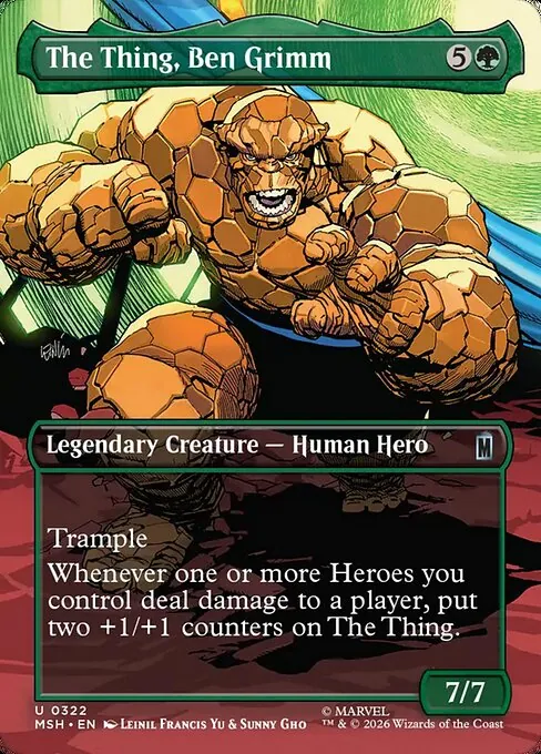 The Thing, Ben Grimm 322/296