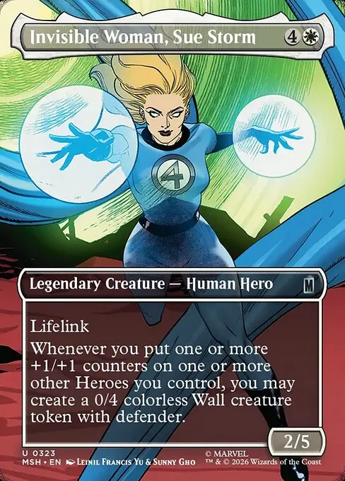 Invisible Woman, Sue Storm 323/296