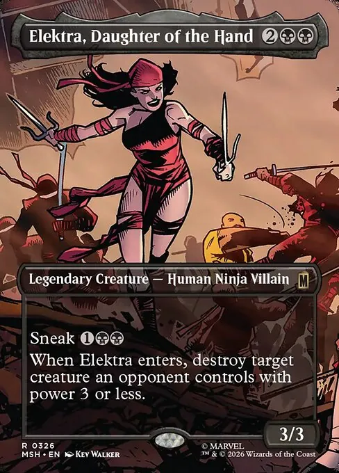 Elektra, Daughter of the Hand 326/296