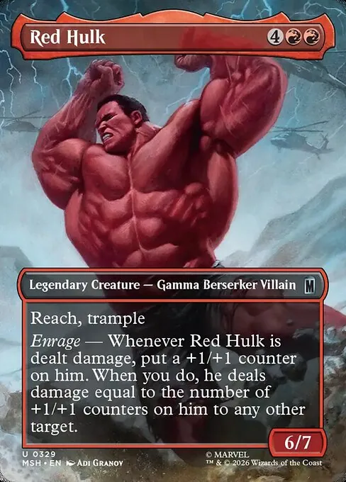 Red Hulk 329/296