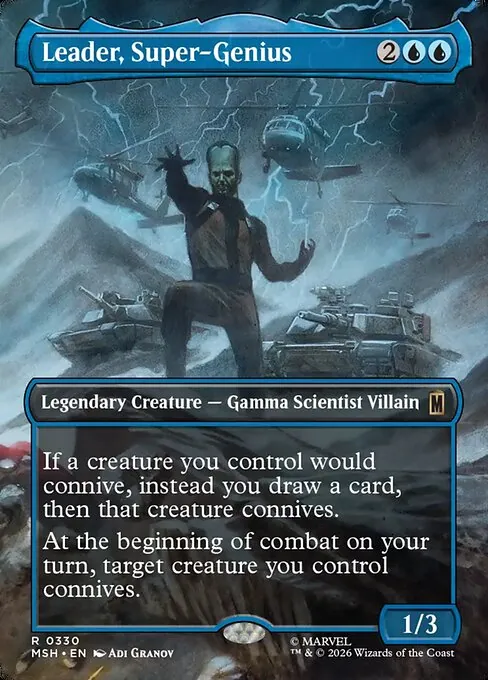 Leader, Super-Genius 330/296