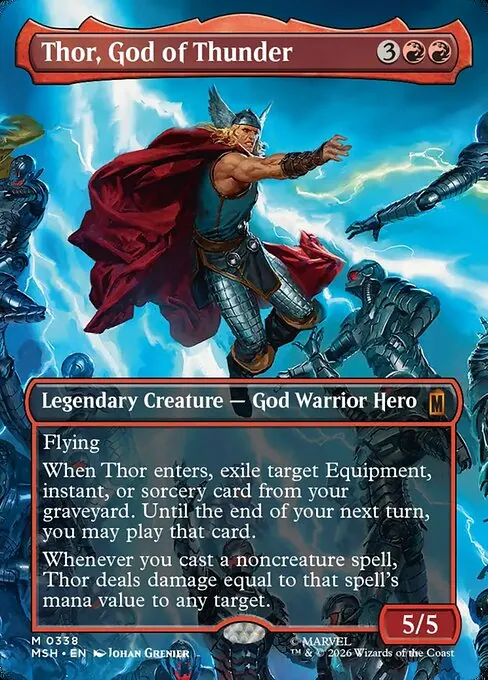 Thor, God of Thunder 338/296