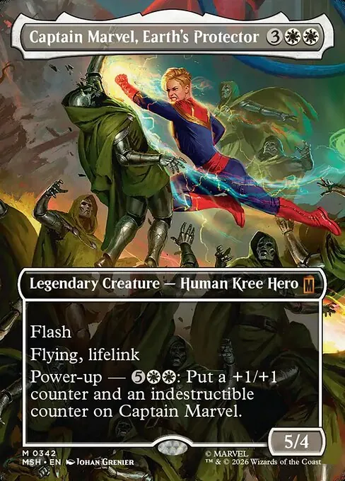 Captain Marvel, Earth's Protector 342/296