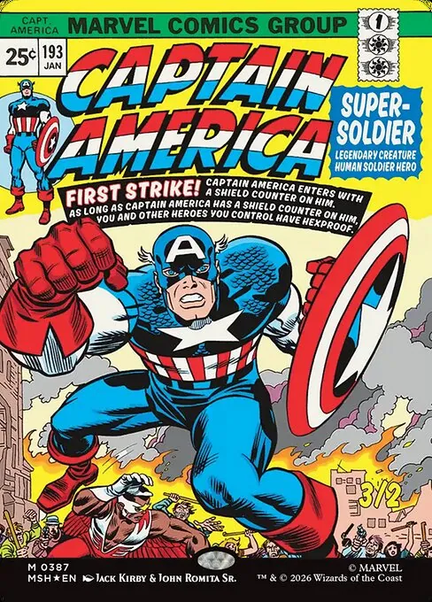 Captain America, Super-Soldier 387/296