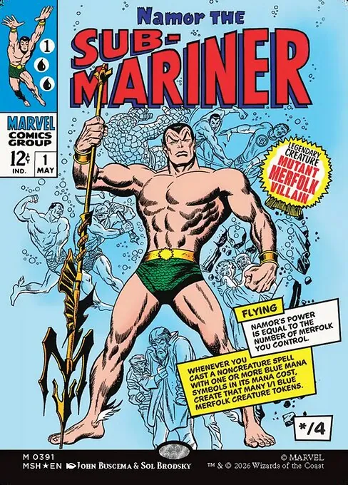 Namor the Sub-Mariner 391/296