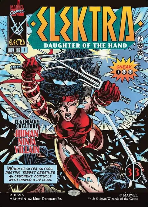 Elektra, Daughter of the Hand 395/296