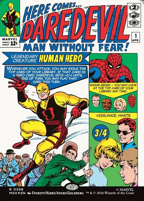 Daredevil, Man Without Fear 398/296