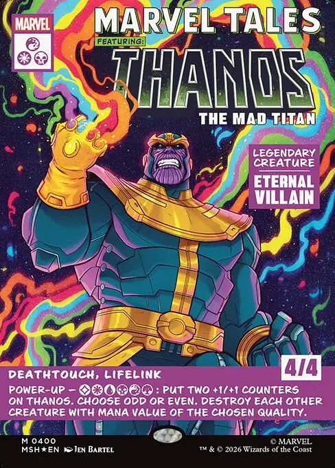 Thanos, the Mad Titan 400/296