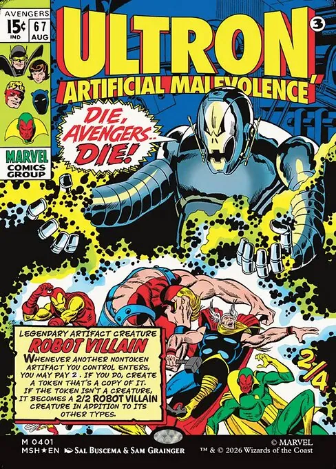 Ultron, Artificial Malevolence 401/296