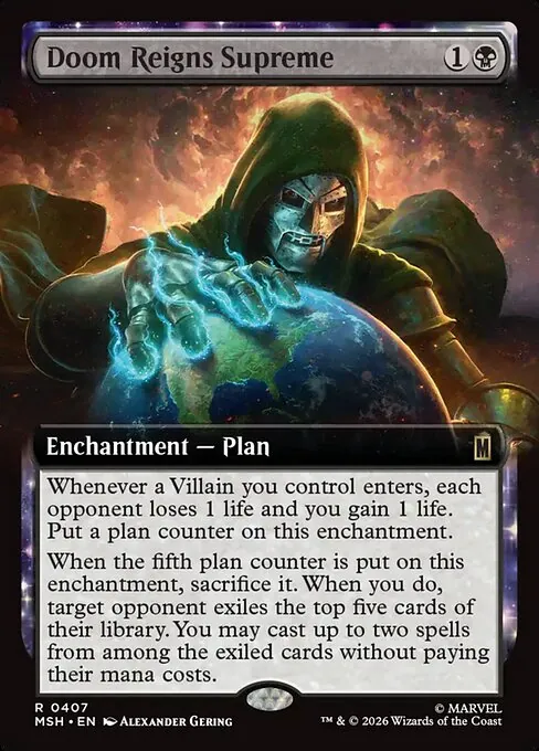 Doom Reigns Supreme 407/296