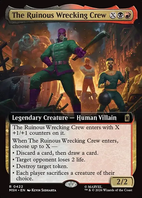 The Ruinous Wrecking Crew 422/296