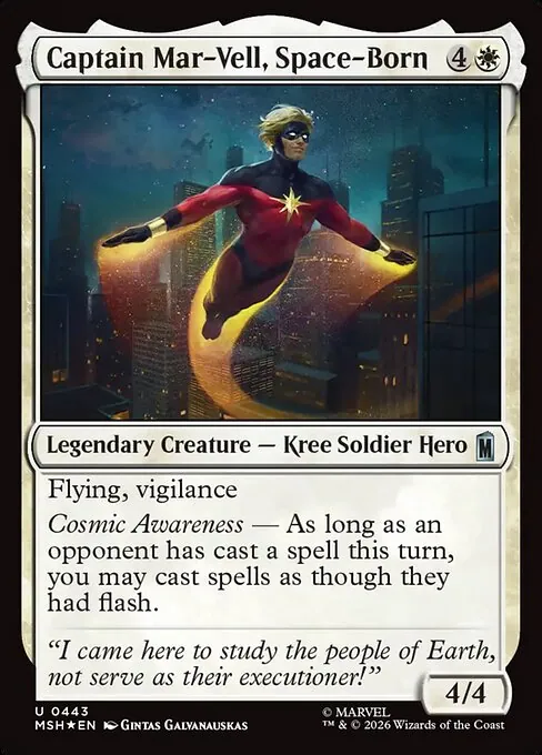 Captain Mar-Vell, Space-Born 443/296