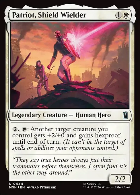 Patriot, Shield Wielder 444/296