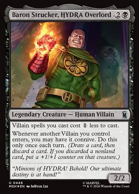 Baron Strucker, HYDRA Overlord 446/296