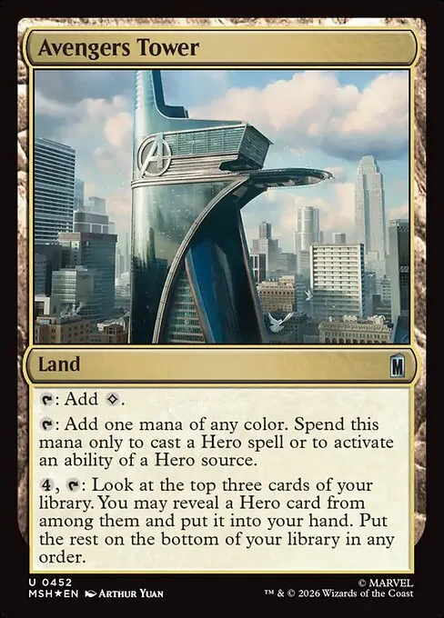 Avengers Tower 452/296